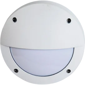 Ecola GX53 LED B4140S светильник накладной IP65 матовый Круг с ресничкой алюмин. 1*GX53 Белый 145x145x65