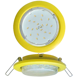 Ecola GX53 5355 Встраиваемый Легкий Желтый (светильник) 25x106