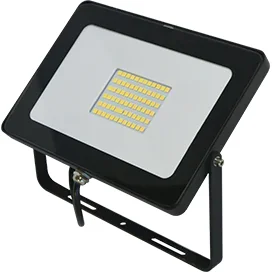 Ecola Projector LED 30,0W 220V 4200K IP65 Светодиодный Прожектор тонкий Черный 110x80x30