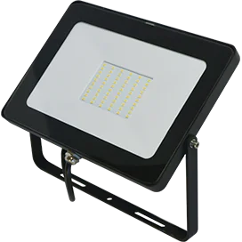 Ecola Projector LED 50,0W 220V 4200K IP65 Светодиодный Прожектор тонкий Черный 150x110x30
