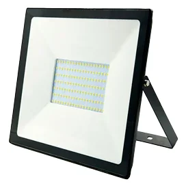 Ecola Projector LED 150,0W 220V 6000K IP65 Светодиодный Прожектор тонкий Черный 270x180x35