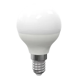 Ecola globe LED 8,0W G45 220V E14 6000K шар (композит) 78x45