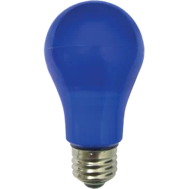 Ecola classic LED color 8,0W A55 220V E27 Blue Синяя 360° (композит) 108x55