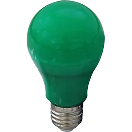 Ecola classic LED color 12,0W A60 220V E27 Green Зеленая 360° (композит) 110x60
