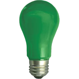 Ecola classic LED color 8,0W A55 220V E27 Green Зеленая 360° (композит) 108x55
