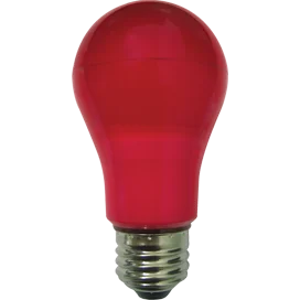 Ecola classic LED color 8,0W A55 220V E27 Red Красная 360° (композит) 108x55