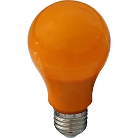 Ecola classic LED color 12,0W A60 220V E27 Orange Оранжевая 360° (композит) 110x60