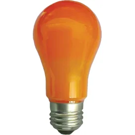 Ecola classic LED color 8,0W A55 220V E27 Orange Оранжевая 360° (композит) 108x55