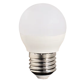 Ecola globe LED 8,0W G45 220V E27 6000K шар (композит) 78x45