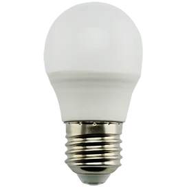 Ecola globe LED Premium 9,0W G45 220V E27 4000K шар (композит) 82x45