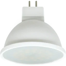 Ecola MR16 LED Premium+RA 5,4W 220V GU5.3 4200K Ra90 IC матовая 51x50