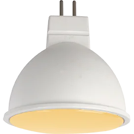 Ecola MR16 LED 7,0W 220V GU5.3 золотистая матовая 48x50