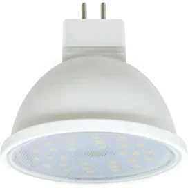 Ecola MR16 LED 7,0W 220V GU5.3 2800K прозрачная 48x50