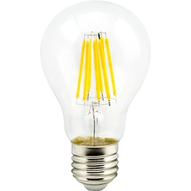Ecola classic LED Premium 10,0W A60 220-240V E27 2700K 360° filament прозр. нитевидная (Ra 80, 100 Lm/W, КП=0) 105x60