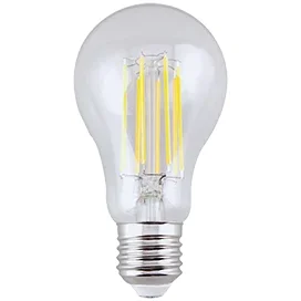 Ecola classic LED Premium 17,0W A65 220-240V E27 2700K 360° filament прозр. нитевидная (Ra 80, 100 Lm/W, КП=0) 115x65