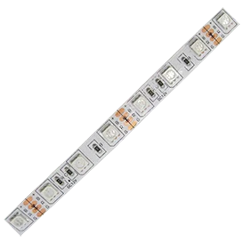 Ecola LED strip PRO 7,2W/m 12V IP20 10mm 30Led/m RGB разноцветная светодиодная лента на катушке 5м.