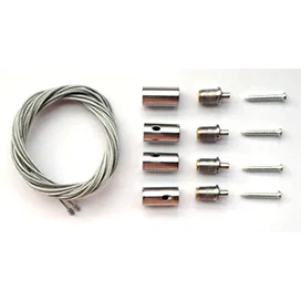 Ecola LED panel inst. kit комплект для установки панели (подвес. уст-ка, тросы 1м)