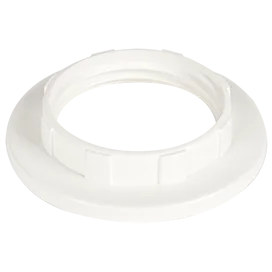 Ecola base Кольцо дополнительное к патрону E14 Белый (1 из уп. по 100)