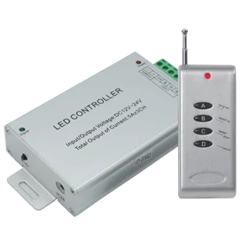 Ecola LED strip RGB RF controller 15A 180W 12V (360W 24V) с радиопультом управления