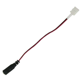 Ecola LED strip connector переходник с разъема штырькового (мама) на зажимной 2-х конт. 8mm уп. 3 шт.