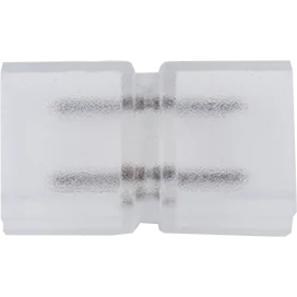 Ecola LED strip 220V connector соединитель лента-лента 2-х конт для ленты IP68 14x7 уп. 5 шт.