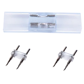 Ecola LED strip 220V connector комплект для упрощенного соединения лента-лента 2-х конт для ленты IP68 14x7