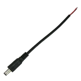 Ecola LED strip connector разъем штырьковый (папа) для адаптера с кабелем 15 см. уп. 3 шт.
