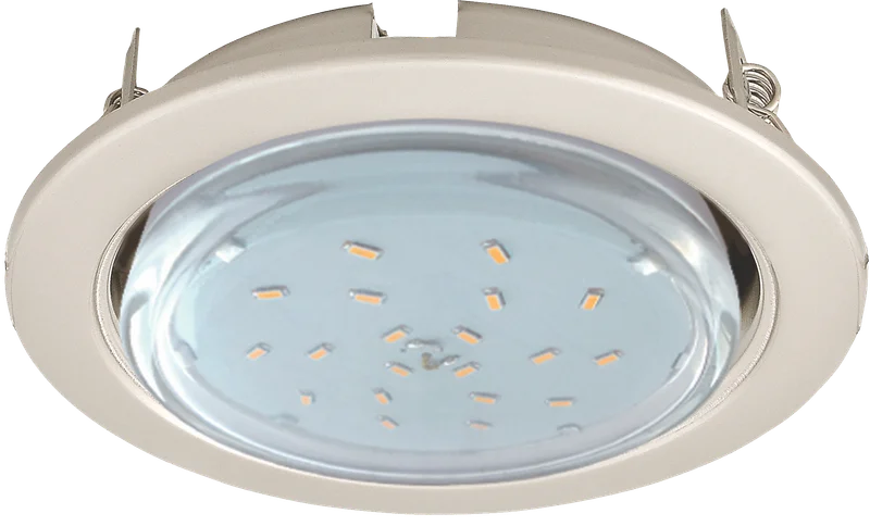 Ecola GX53 H4 светильник встраив. без рефл. Жемчуг 38x106 - 10 pack (кd102)