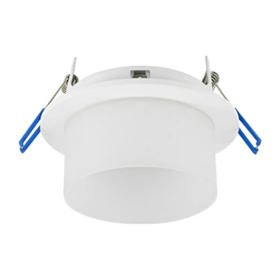 Ecola GX53 H4 SP5371 светильник встраив. Спот Белый матовый с матовым рассеивателем 110х79 (к+)