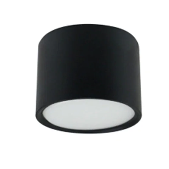 Ecola GX53 SP5394 светильник накладной Спот без обода Черный матовый 82х60 (к+)