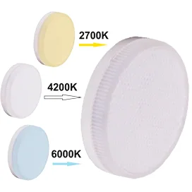 Ecola GX53 LED Premium 15,0W Tablet 220V с изменяемой цв.темп. (2700/4200/6000K) матовая 27x75