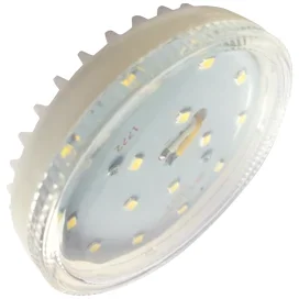 Ecola GX53 LED Premium 12,0W Tablet 220V 6000K прозрачная 27x75