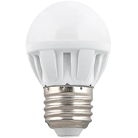 Ecola Light Globe LED 5,0W G45 220V E27 2700K шар 75x45