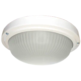 Ecola Light GX53 LED ДПП 03-18-103 светильник Круг накладной IP65 3*GX53 матовое стекло белый 280х280х90